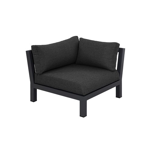 Grey Newport Aluminium Outdoor Corner Chair