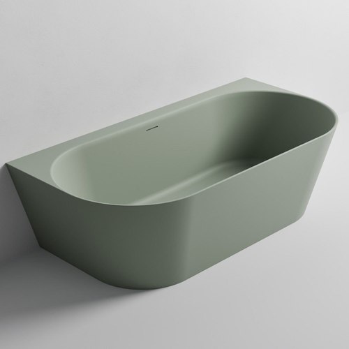 Sage Green Villastone Lineare 1700 Back to Wall Bath