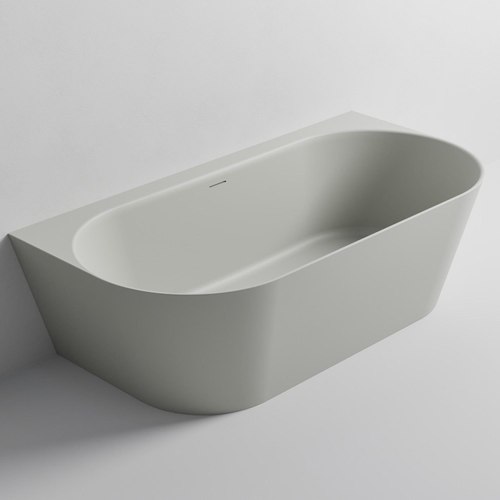 Light Grey Villastone Lineare 1700 Back to Wall Bath