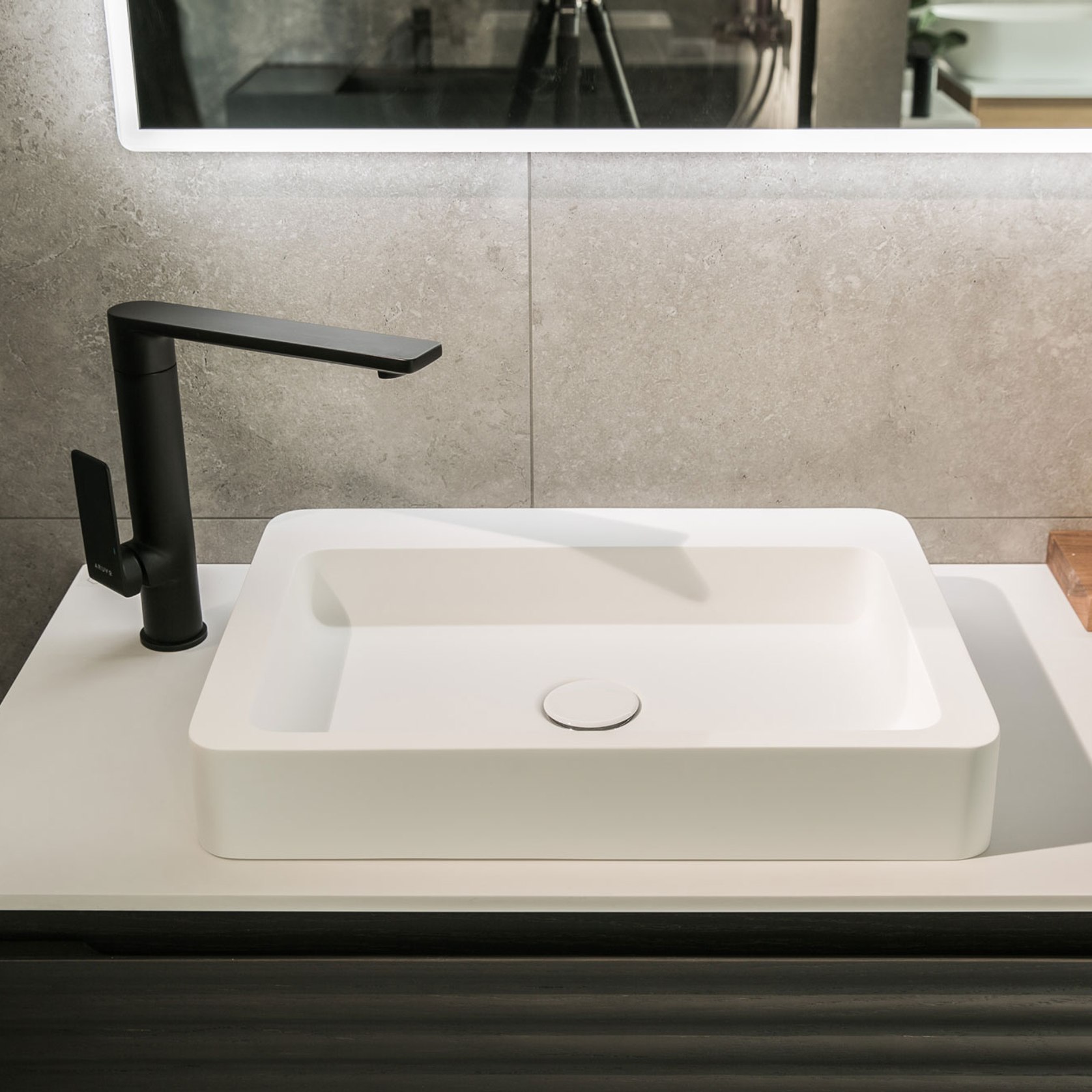 Luca Composite Stone Countertop Basin 500 ArchiPro NZ