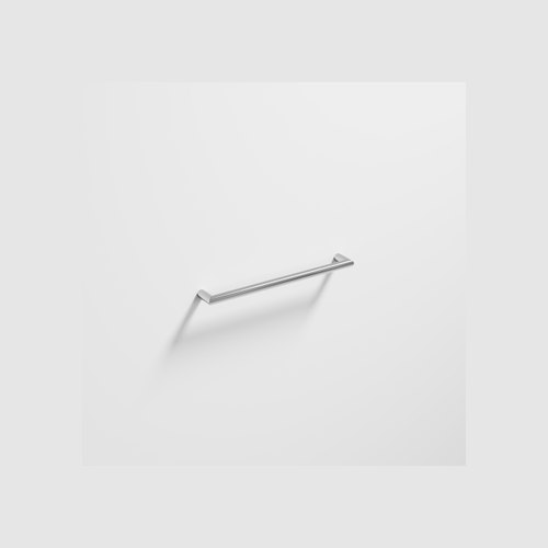 Chrome Arc Horizontal Heated Towel Rail 632mm