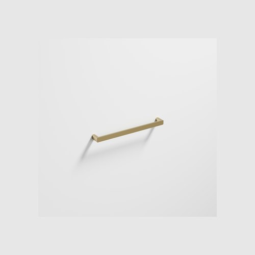 Brushed Brass Lineare 625 Horizontal Heated Towel Rail