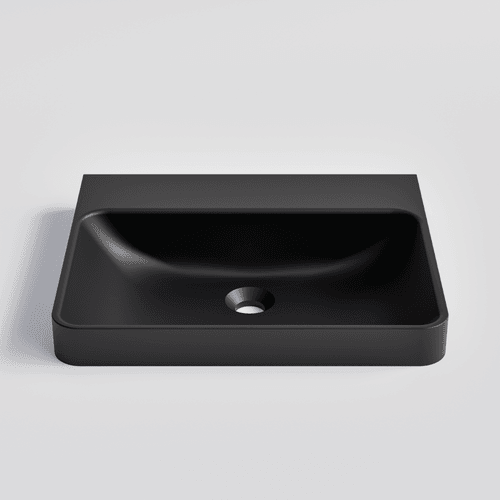 Matte Black Code Lineare 530 Villastone Vanity Basin