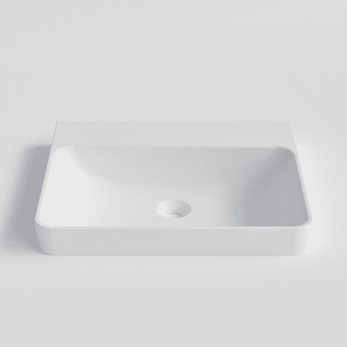 Matte White Code Lineare 530 Villastone Vanity Basin