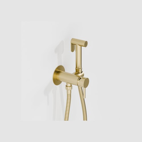Brushed Brass Nature Bidet Spray With Mixer