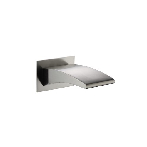 Brushed Nickel VERSA 180 WATERFALL BATH SPOUT - 7 COLOURS