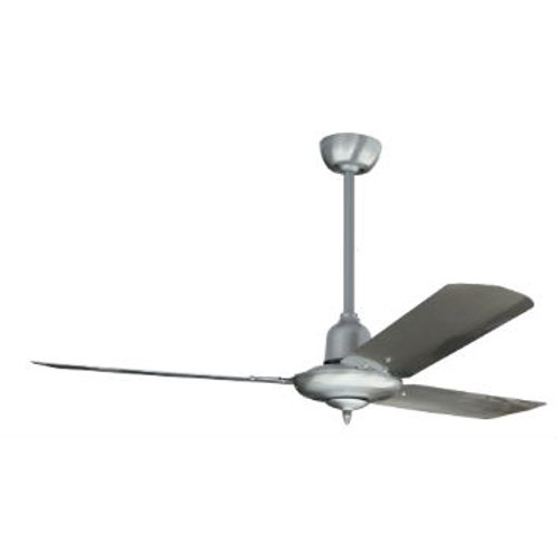 Aluminium Colonial Brushed Al With Extension Pole AC Motor Fan