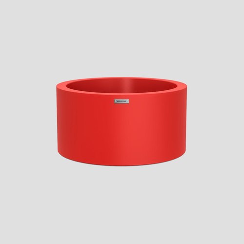 Apple Red Bottomless Cylindrus 350 Planter