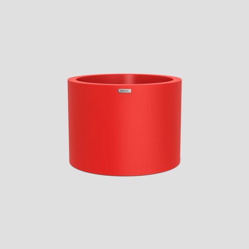 Apple Red Bottomless Cylindrus 500 Planter
