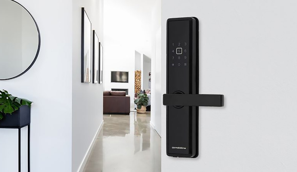 Dormakaba M5 Smart Digital Door Lock Matt Black With Black Trim