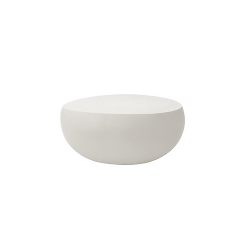 Cream White Ikaria Cobble Coffee Table