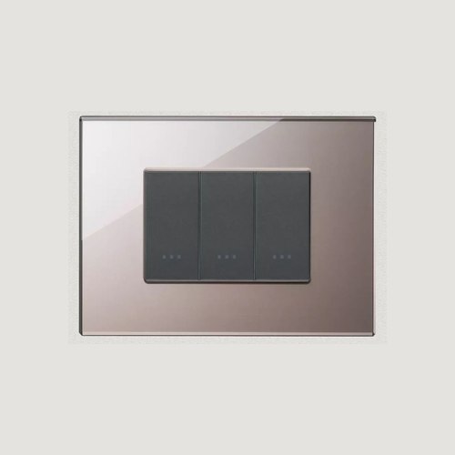 Shiny Bronze Vimar Eikon Exe Light Switches | Premium Materials