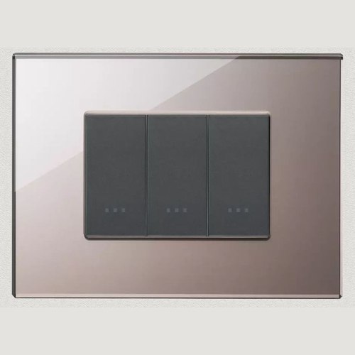 Shiny Bronze Vimar Eikon Exe Light Switches | Premium Materials