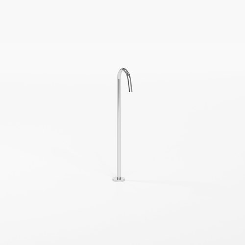 Chrome Code Nature Floorstanding Bath Filler