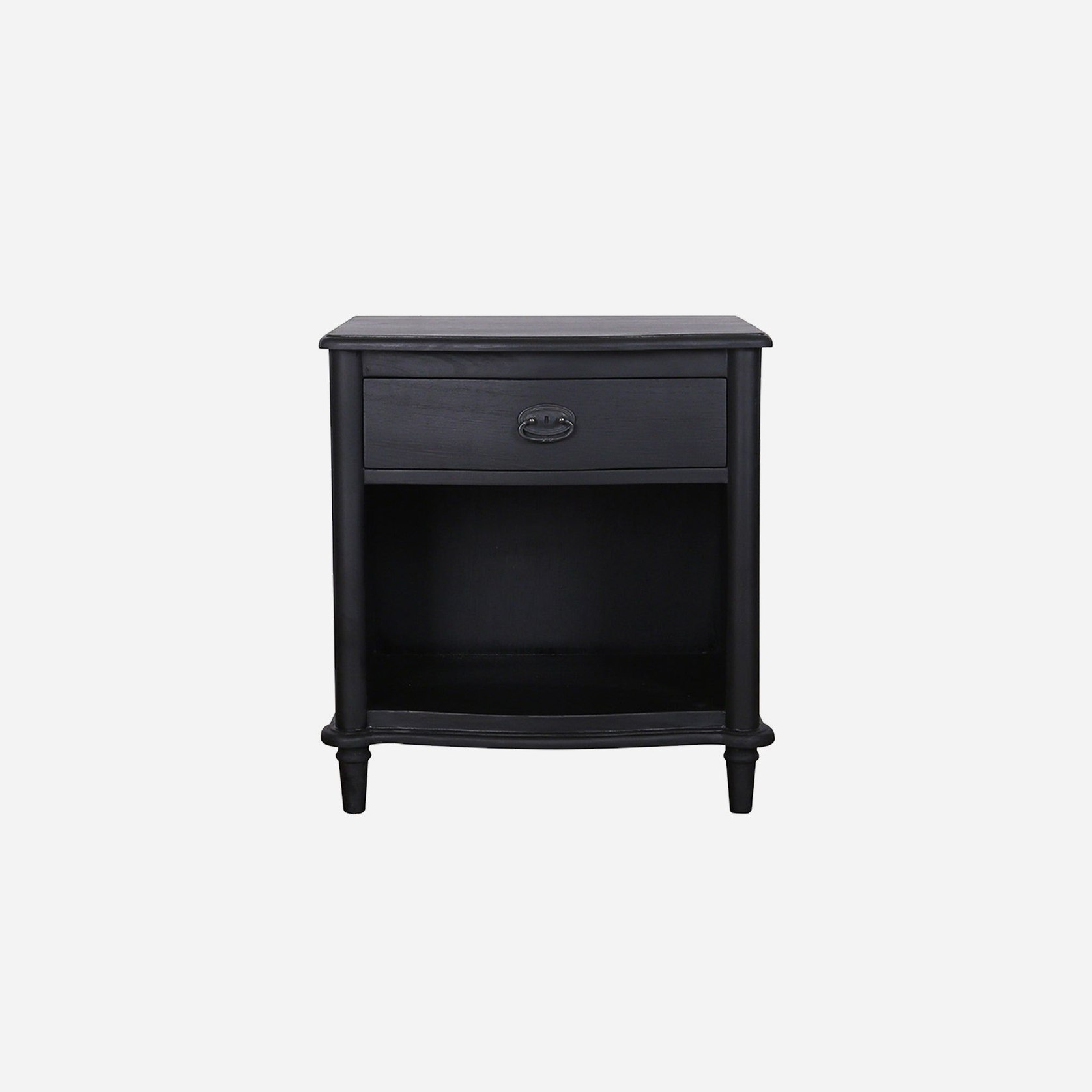 Florence Bedside Black 1 Drawer ArchiPro NZ