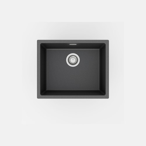 Black Aura 500x400 Granite Sink