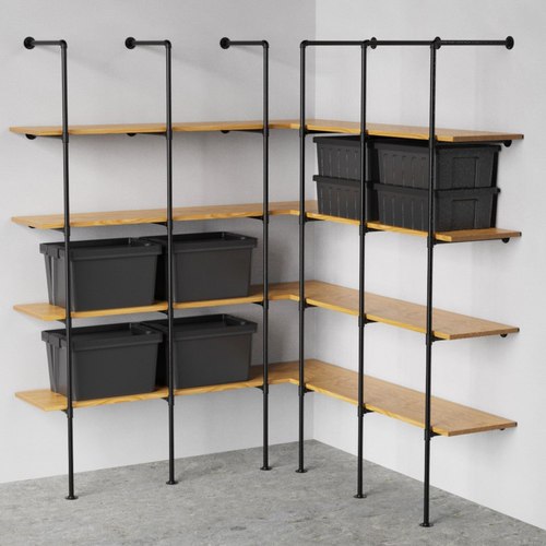 Black Garage Storage Unit