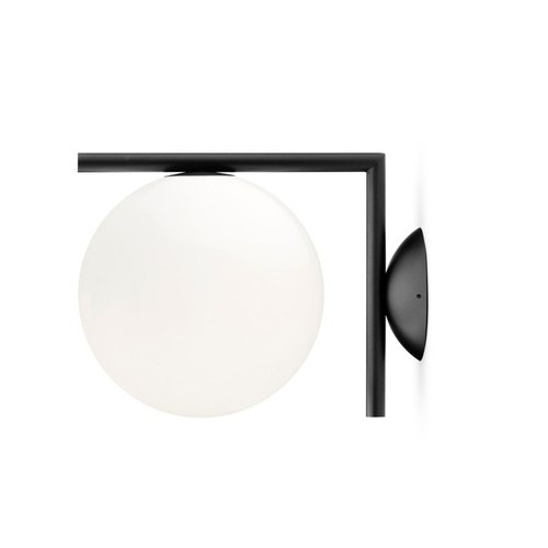 Black IC 1 Ceiling/Wall Mount