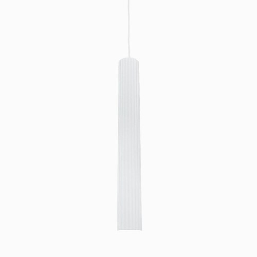 Matte White Reva 1L Pendant Light
