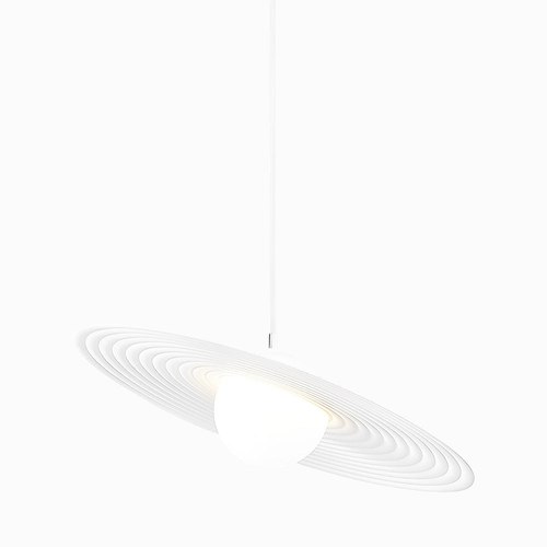 White Lustre 1L Pendant Light