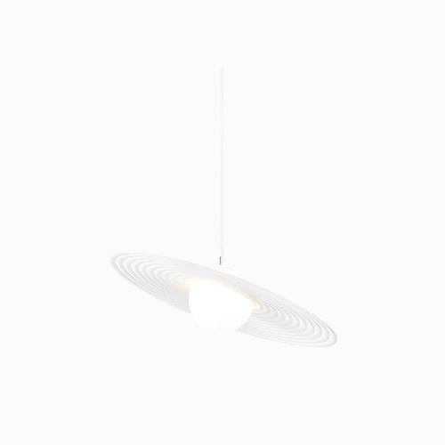White Lustre 1L Pendant Light