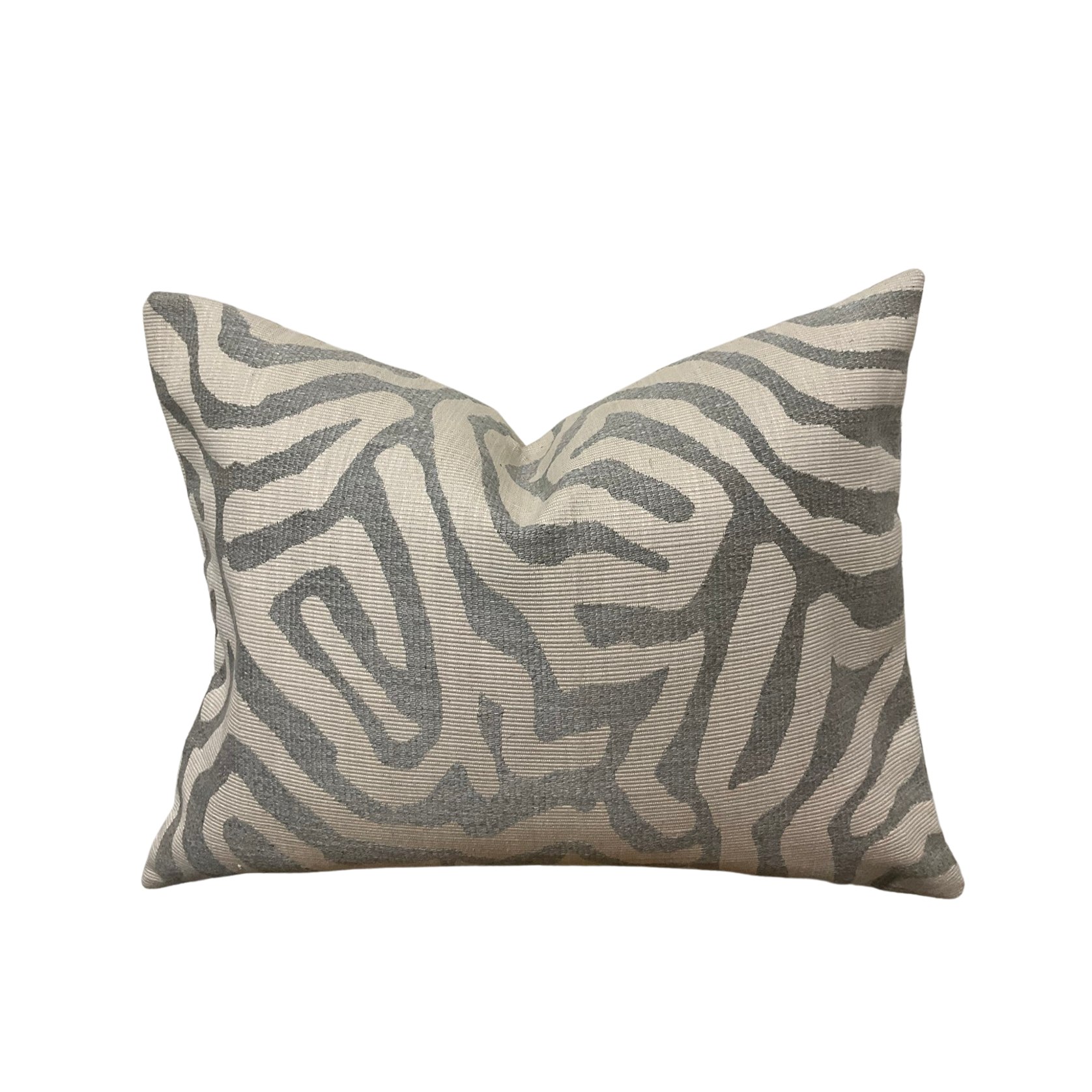 Zinc Zebra Cushion ArchiPro NZ