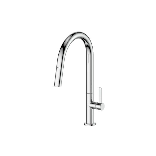 Chrome Luxe Pull-Down Mixer