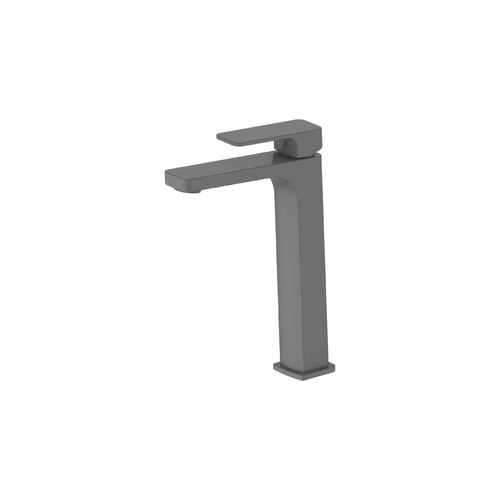 PVD Gunmetal Swept Tower Basin Mixer