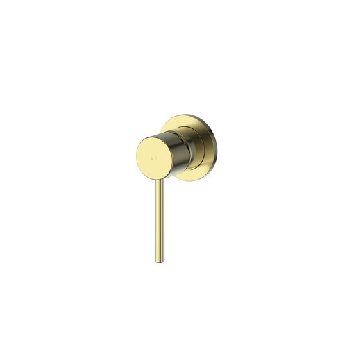 PVD Brushed Brass Maci Shower With Mini Plate