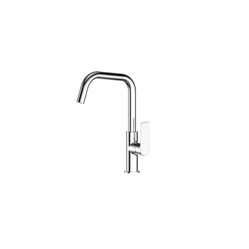 Chrome Novi Gooseneck Sink Mixer