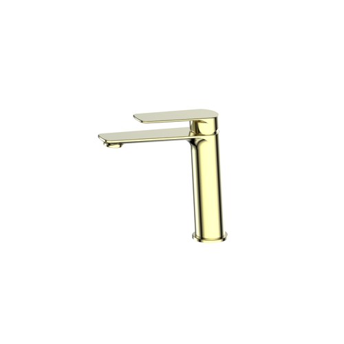 PVD Brushed Brass Novi Basin Mixer Mid