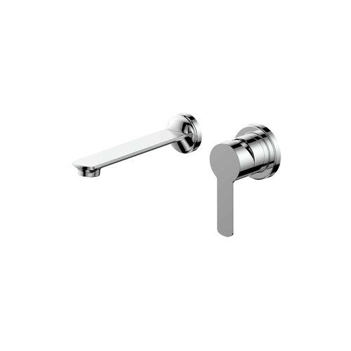 Chrome Astro II Wall Basin/Bath Set