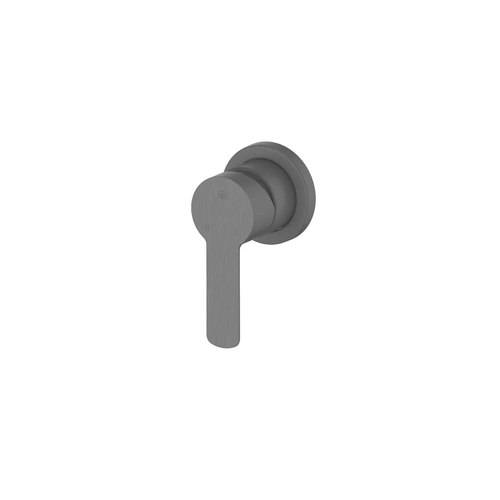 PVD Gunmetal Astro II Shower Mixer With Mini Plate