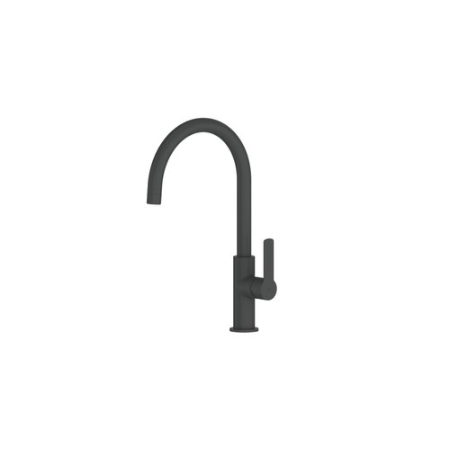 PVD Gunmetal Astro II Gooseneck Sink Mixer