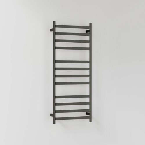 Gunmetal Lineare Heated Towel Ladder 1200 x 500mm