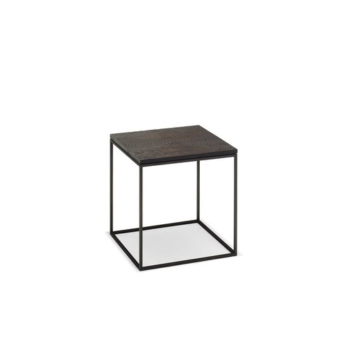 Anthracite Log side table