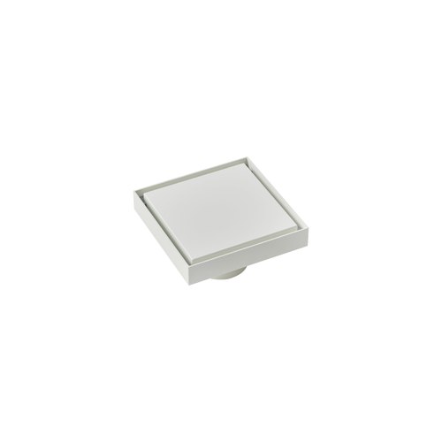 Matte White Tilers Choice Point Drain Shower Waste Range