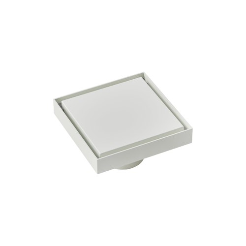 Matte White Tilers Choice Point Drain Shower Waste Range