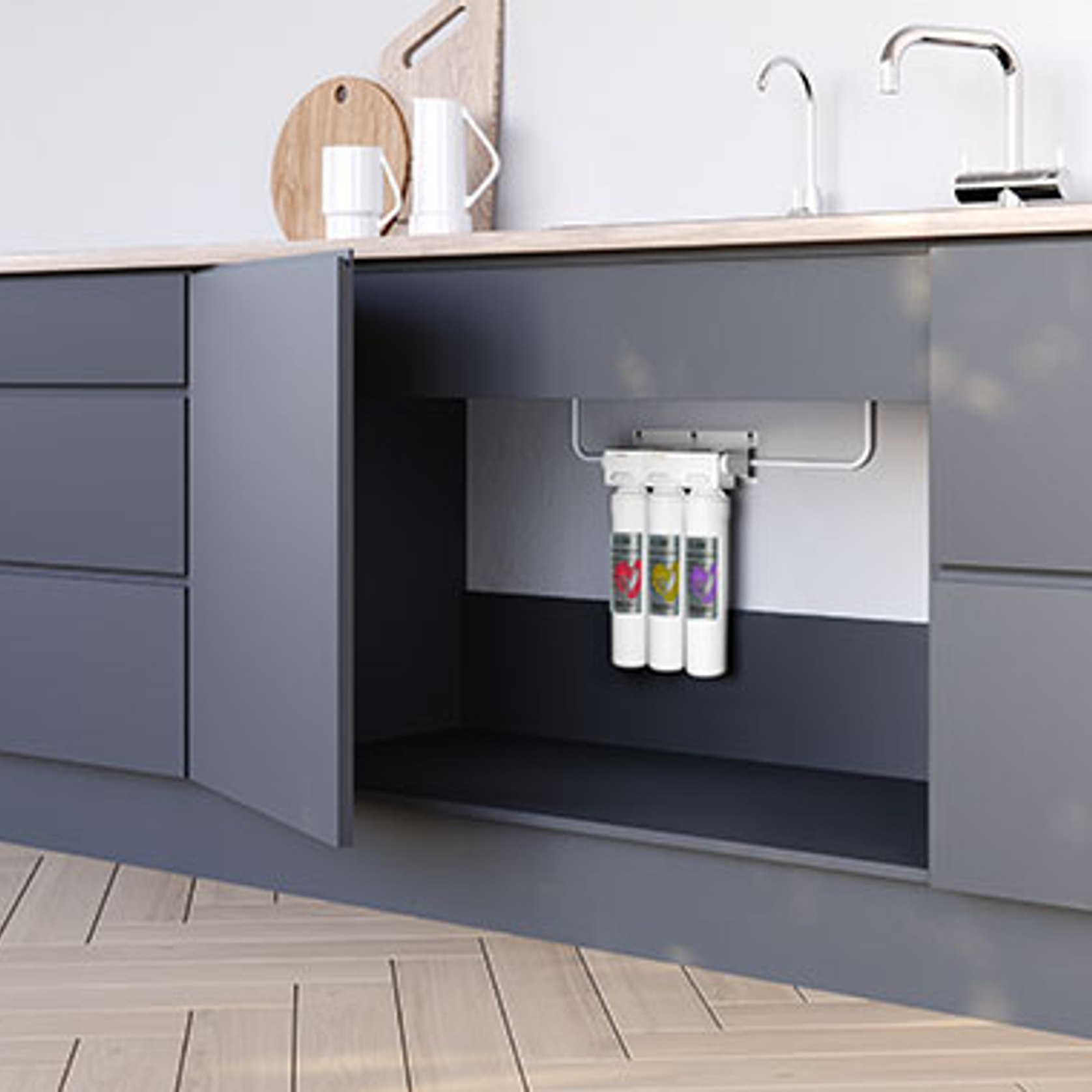 STREAM 3 Under Bench Water Filter ArchiPro NZ