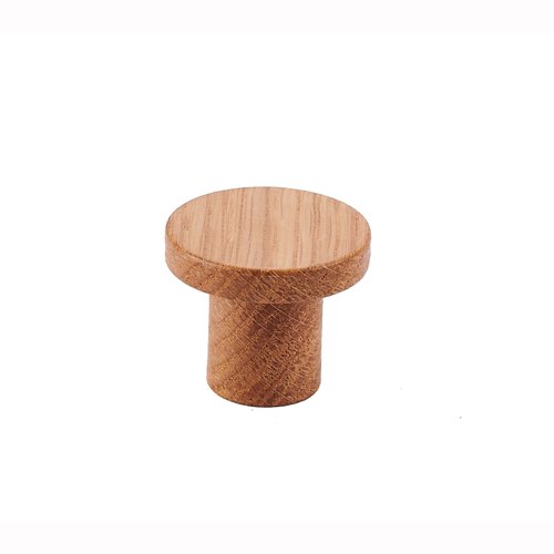 Red Oak Busselton Round Natural Wood Kitchen Knobs
