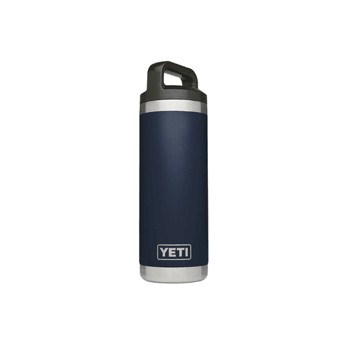 Navy YETI® Rambler 18 oz Bottle