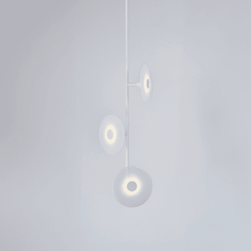 White Celine 3L Pendant Light