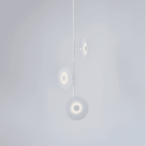 White Celine 3L Pendant Light