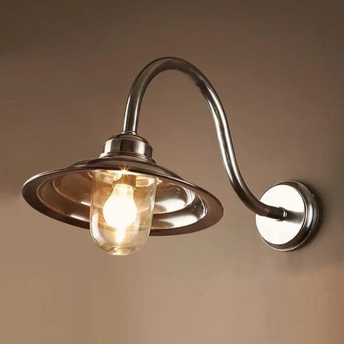 Antique Silver Monti Wall Light