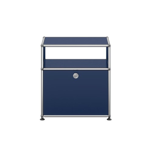 Steel Blue Haller Bedside