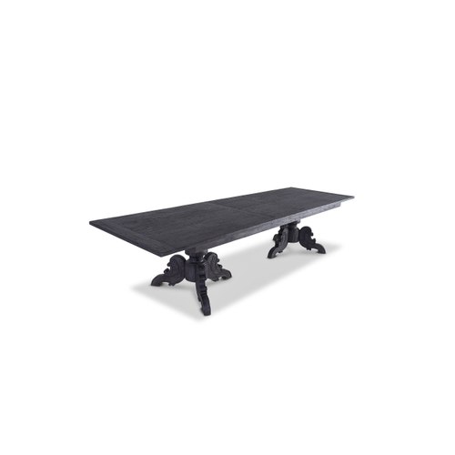 Charcoal Panama Extension Dining Table