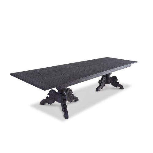 Charcoal Panama Extension Dining Table