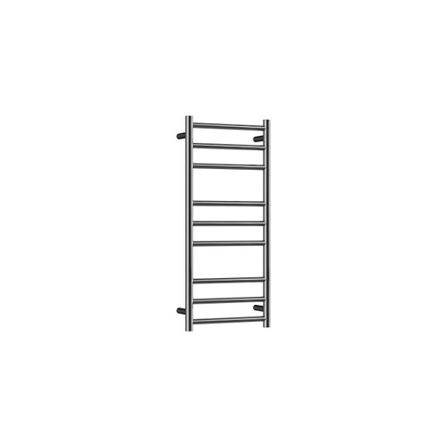 Chrome Round Heated Towel Ladder 900x400mm