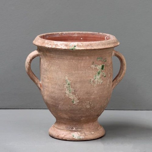 Antique Le Chene Vert Anduze Antique Two Handle Jar