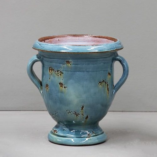 Blue Lagoon Le Chene Vert Anduze Antique Two Handle Jar